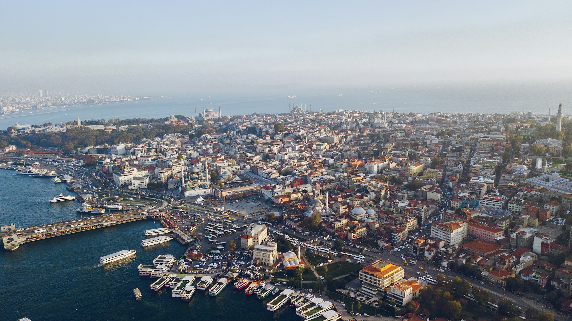 flyover of Istanbul turkey